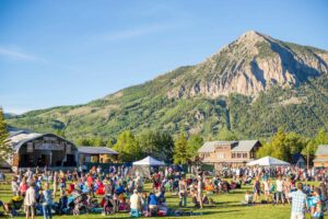 Outdoor Concert in Downtown Crested Butte