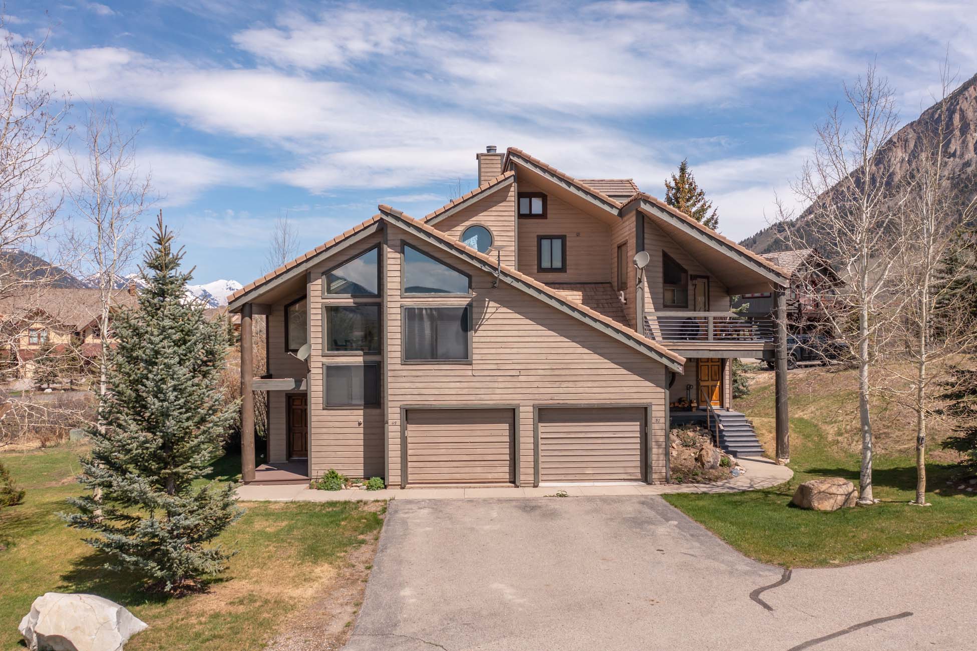 49 Powderview Drive, Crested Butte Colorado - front of house