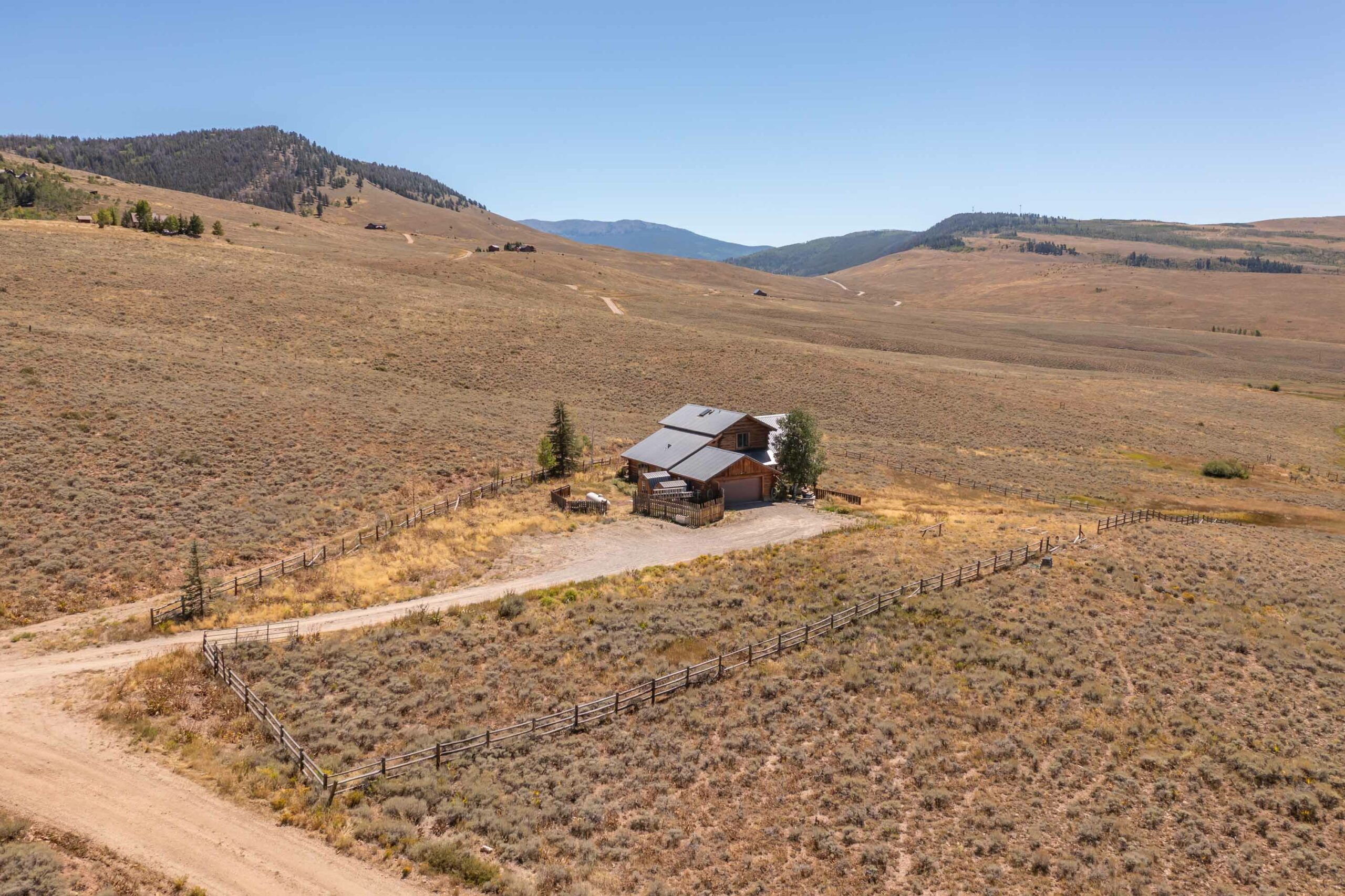 1 Renegade Road Almont, Colorado - drone view