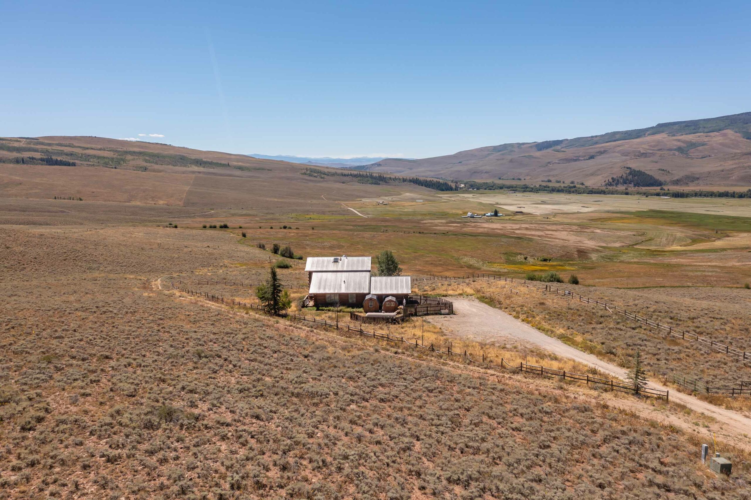 1 Renegade Road Almont, Colorado -drone view