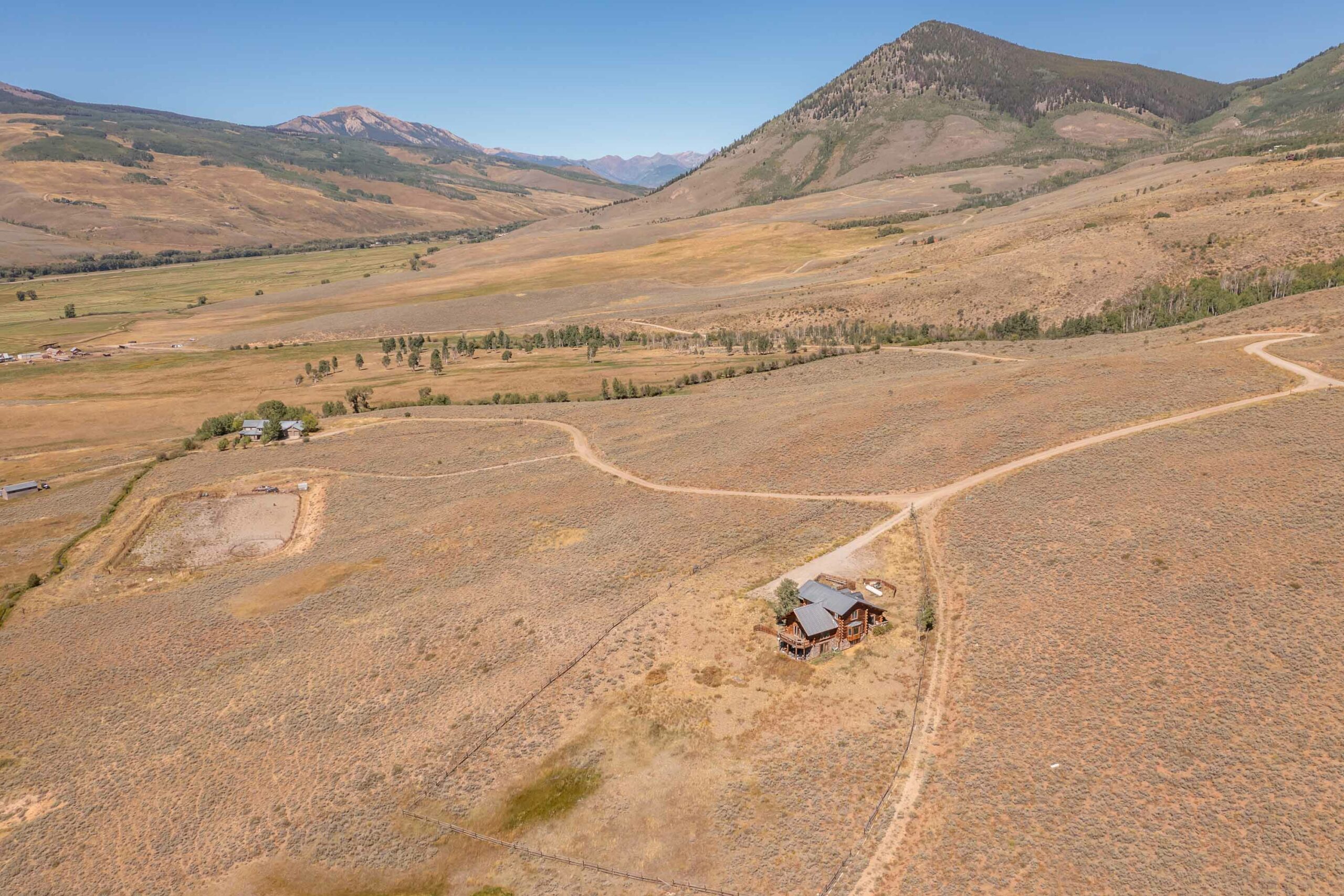 1 Renegade Road Almont, Colorado - drone view