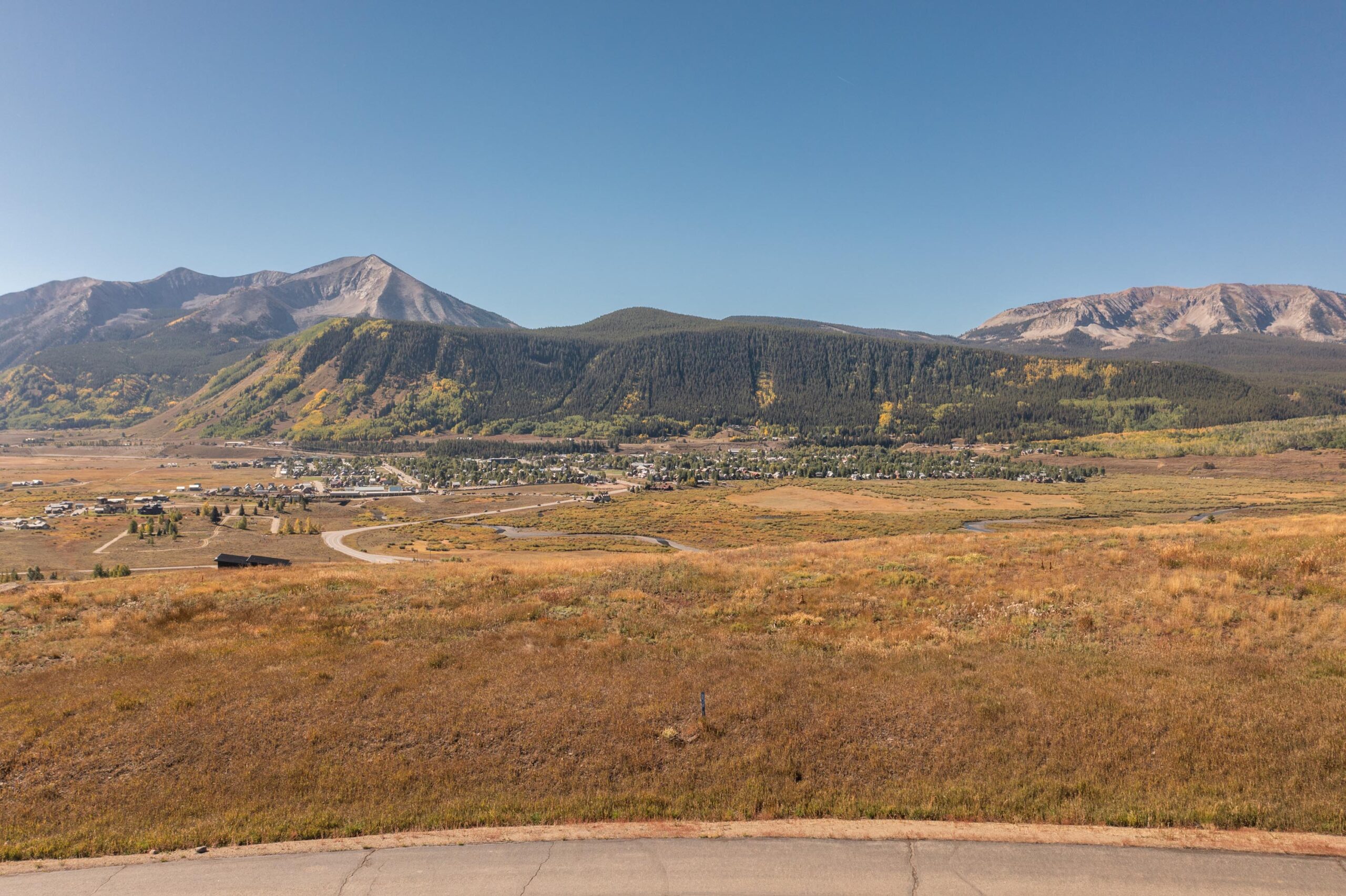 370 Saddle Ridge Ranch Road Crested Butte, Colorado - view from bike path