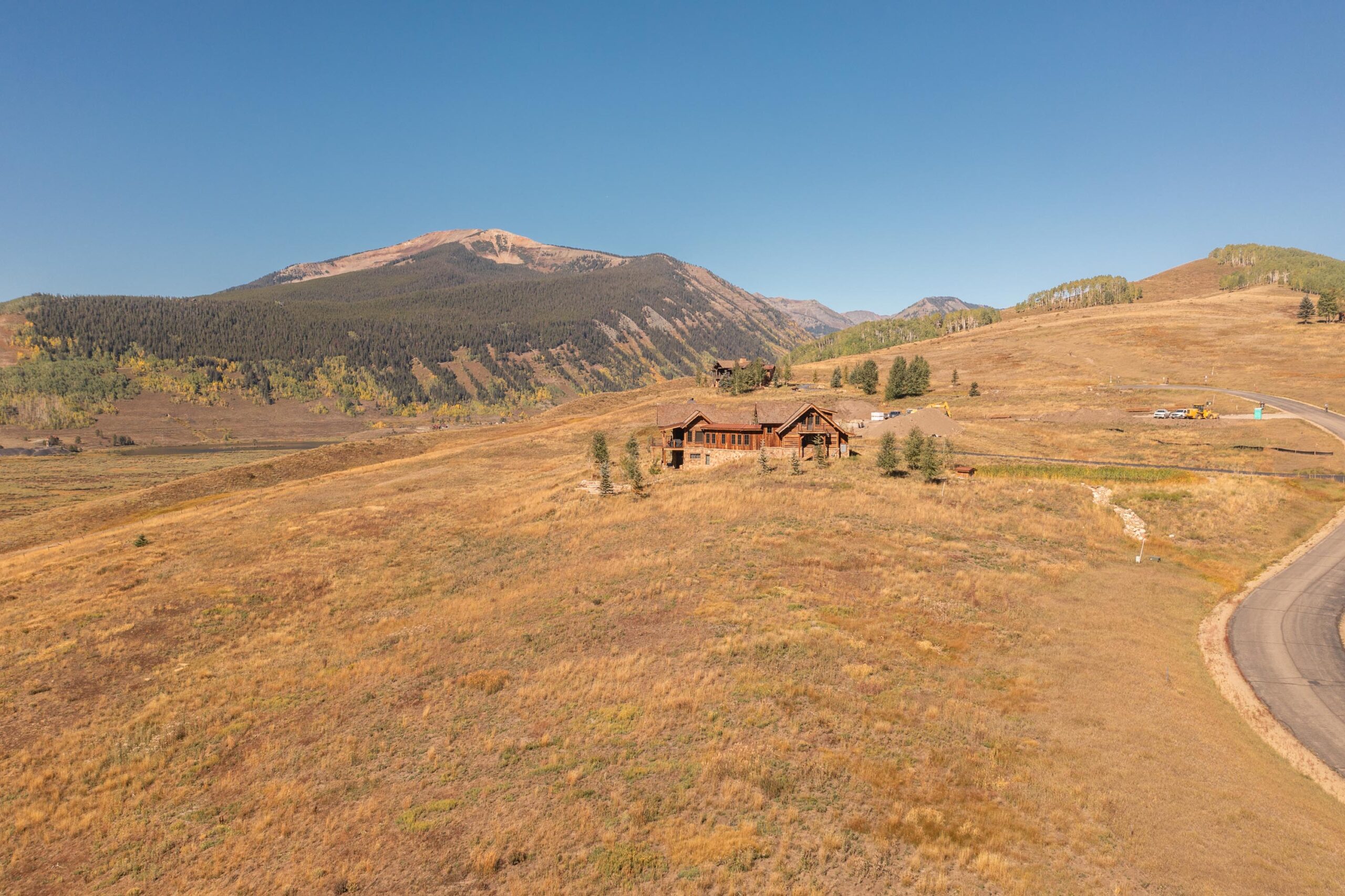 370 Saddle Ridge Ranch Road Crested Butte, Colorado - drone view