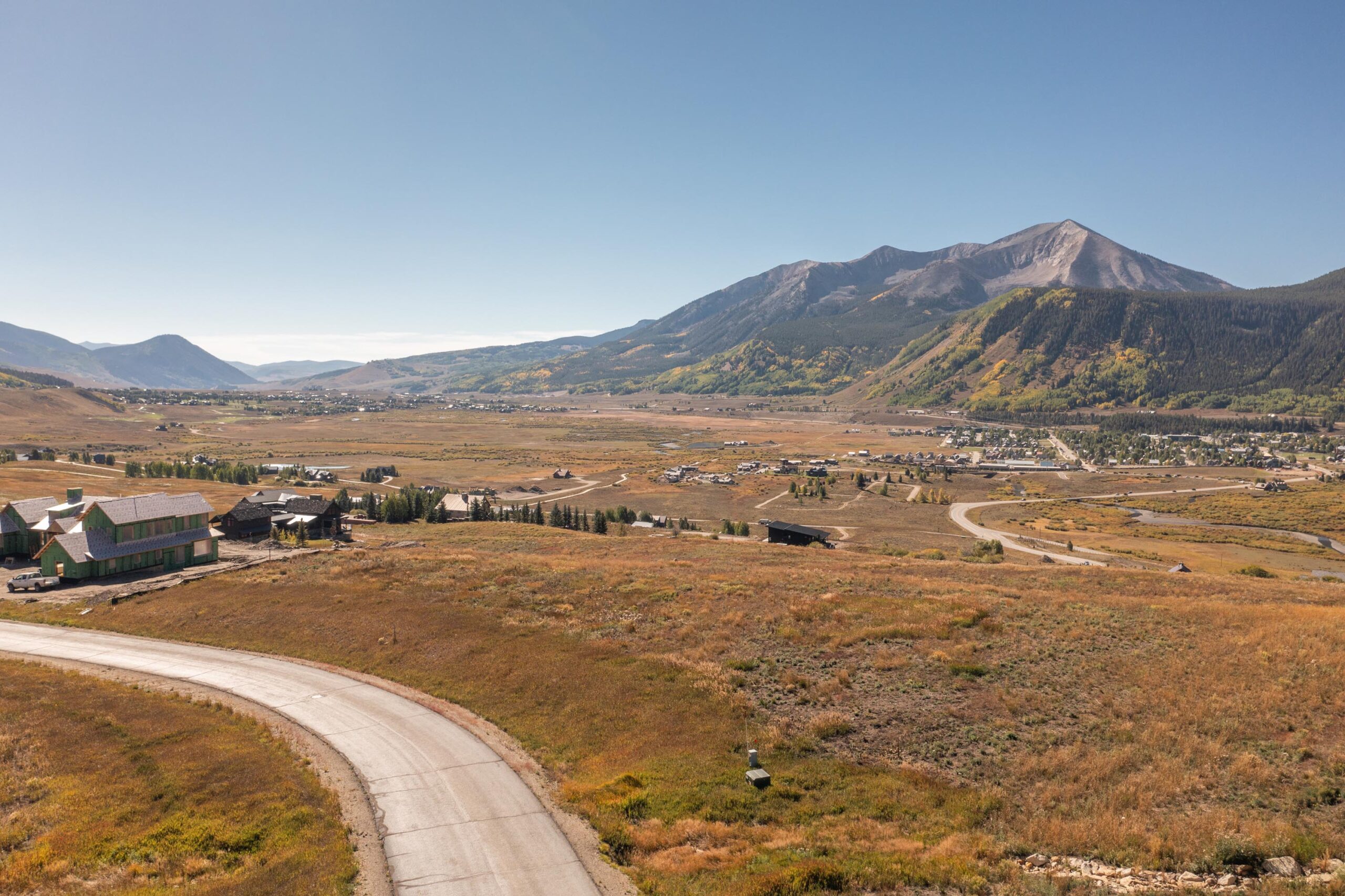 370 Saddle Ridge Ranch Road Crested Butte, Colorado - drone view_
