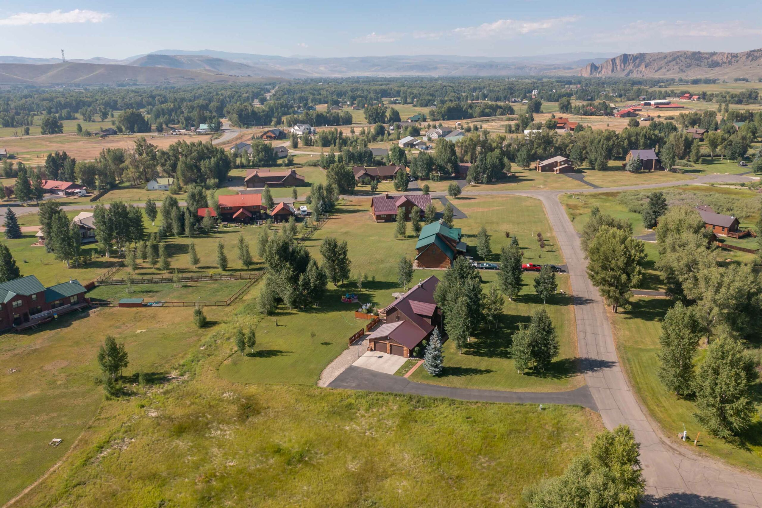 229 Meadow Lark Trail Gunnison, Colorado - drone of property_