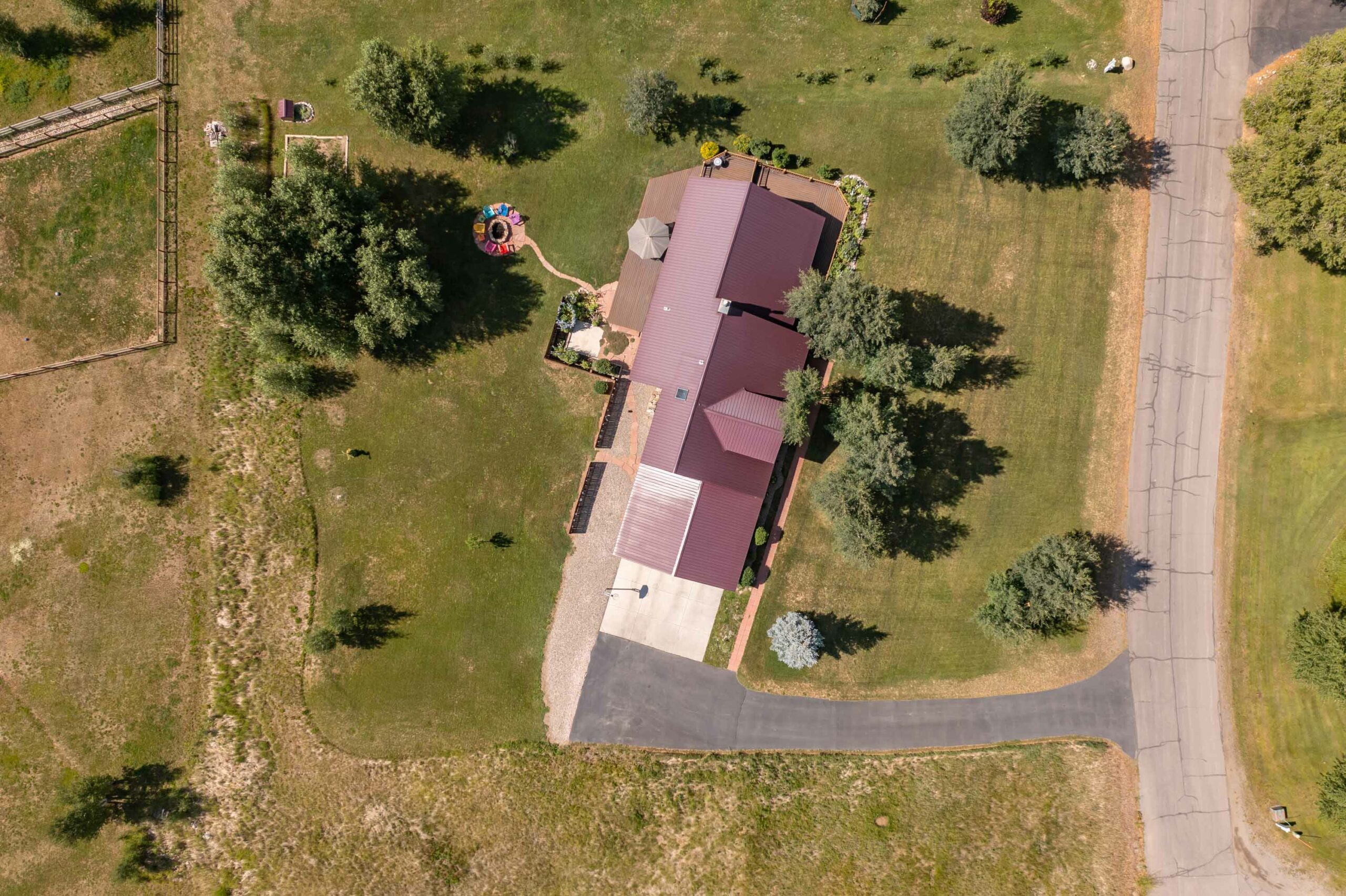 229 Meadow Lark Trail Gunnison, Colorado - drone view