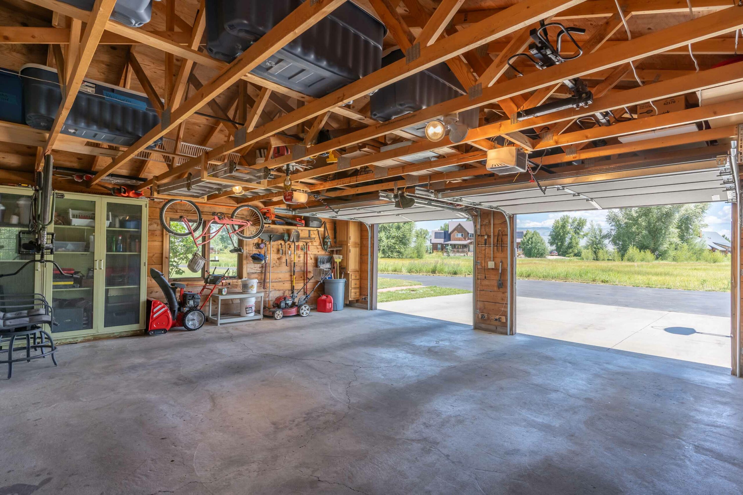 229 Meadow Lark Trail Gunnison, Colorado - garage interior
