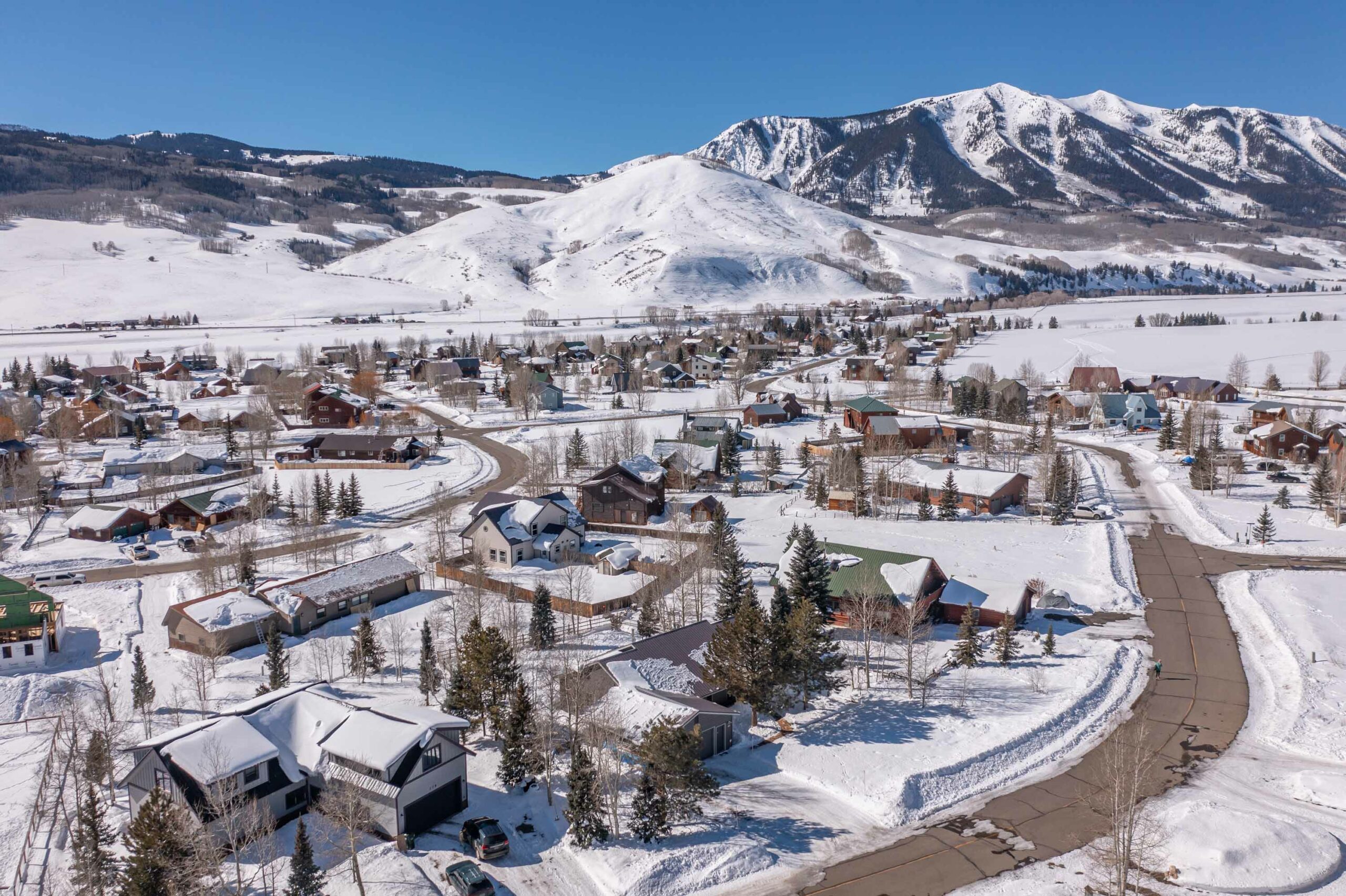 392 Haverly Street Crested Butte South, Colorado - drone view