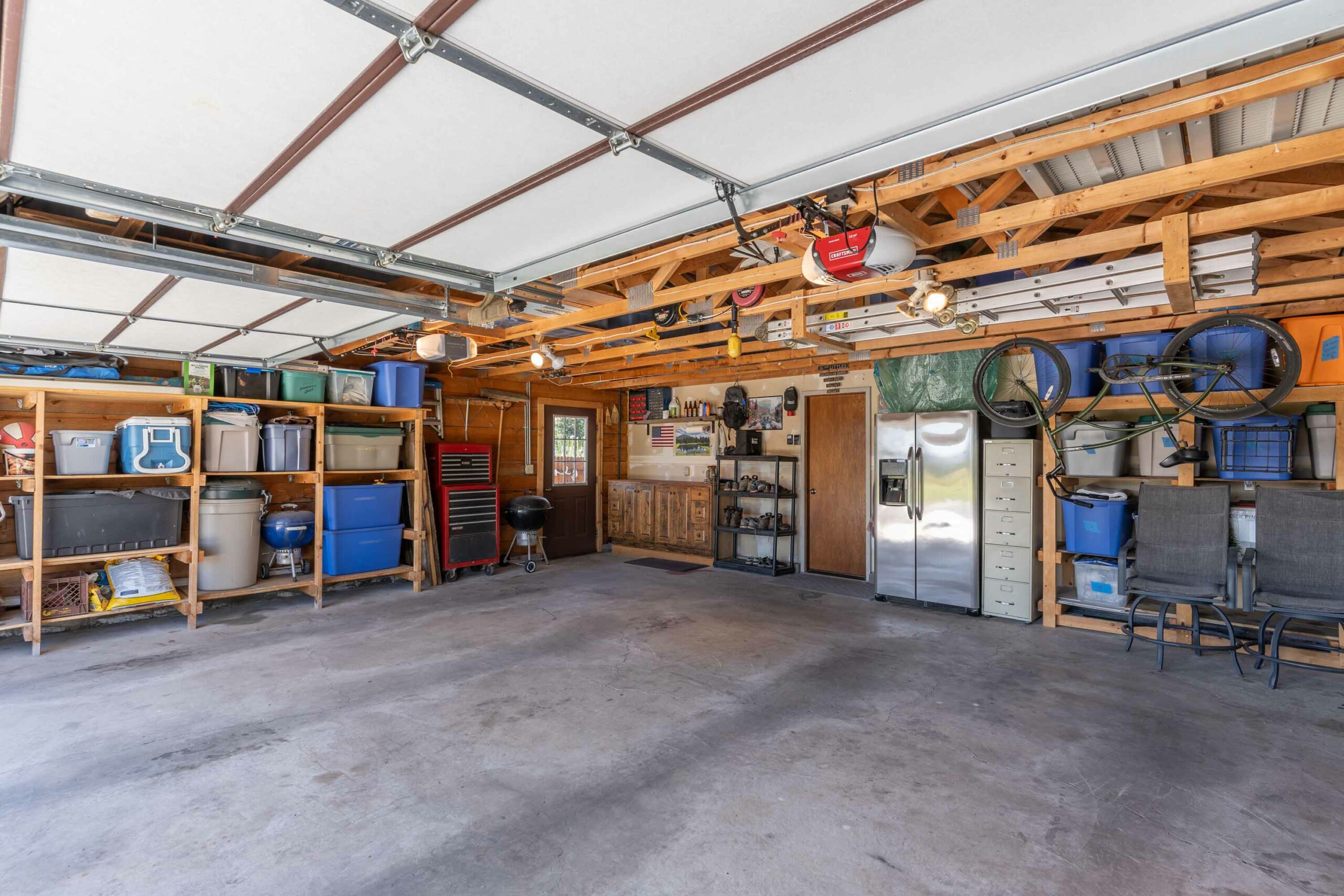 229 Meadow Lark Trail Gunnison, Colorado - garage interior_