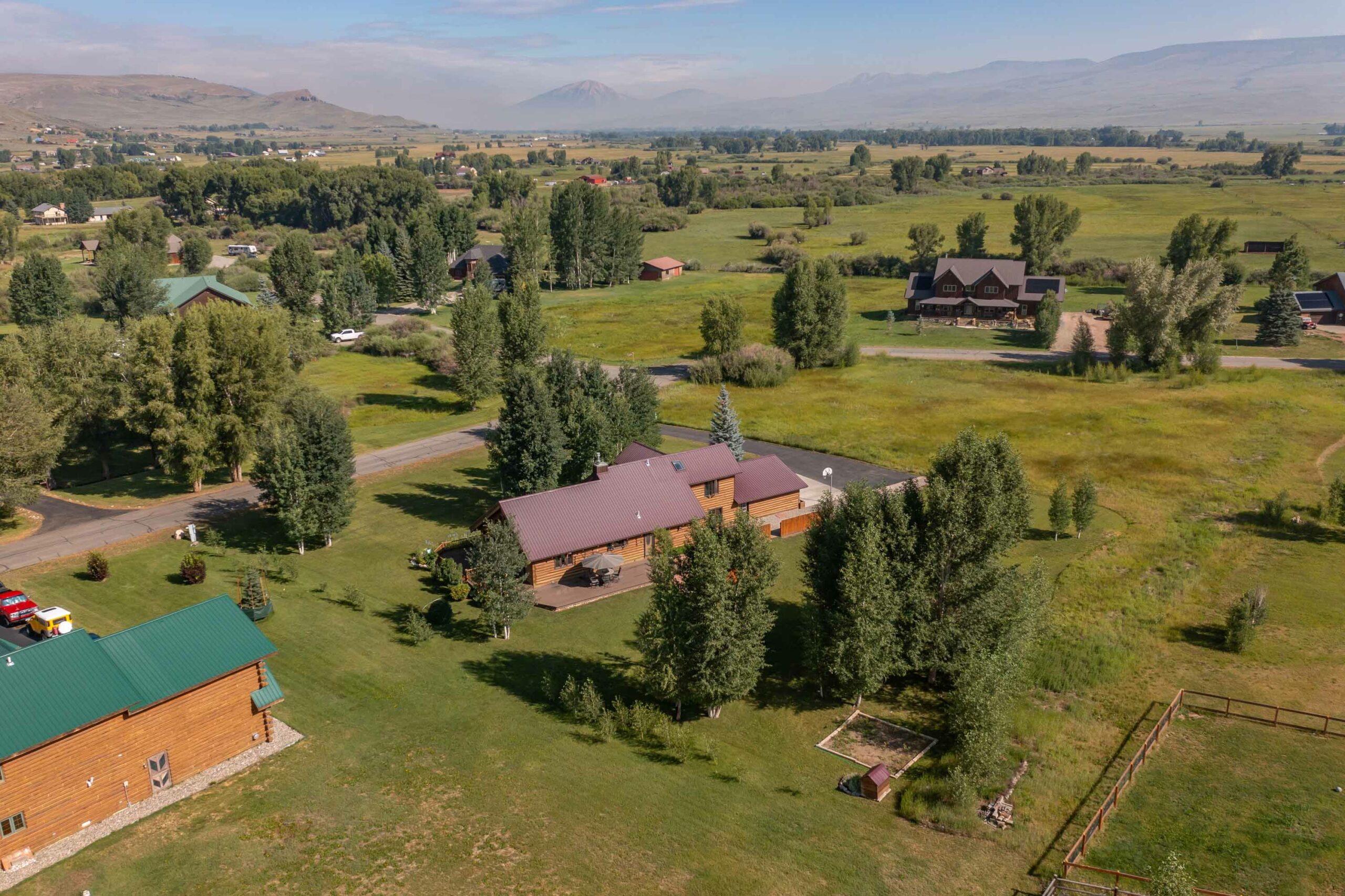 229 Meadow Lark Trail Gunnison, Colorado - drone of property_