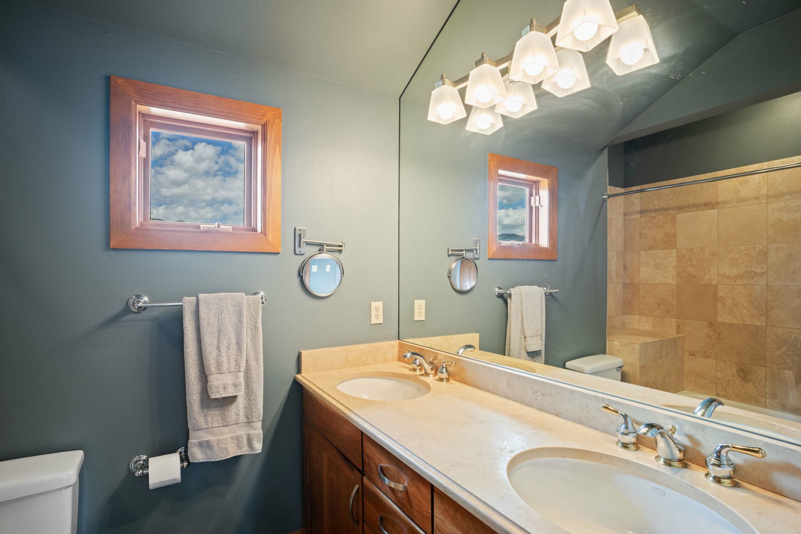 102 Horseshoe Drive Mt. Crested Butte, Colorado - bathroom double vanity