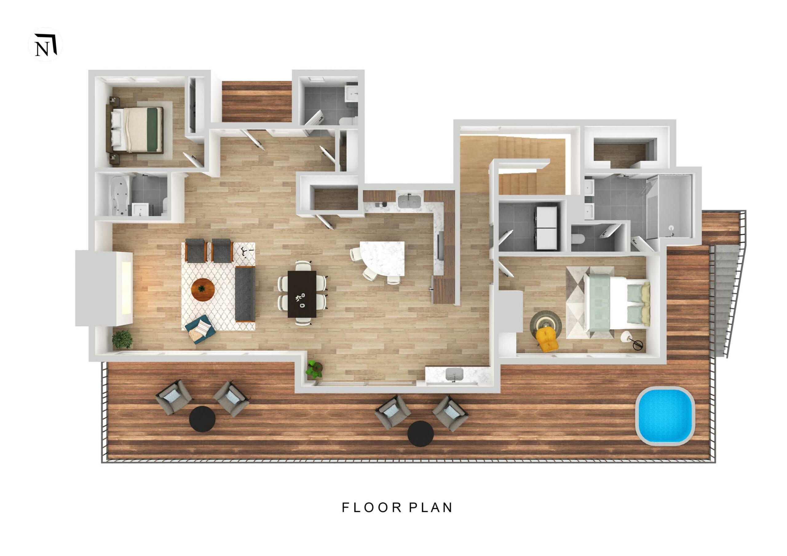 38 Ruby Drive Mt. Crested Butte, Colorado - floor plan
